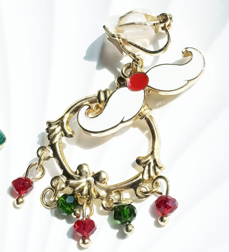 Christmas gift, Christmas earrings - Image 3